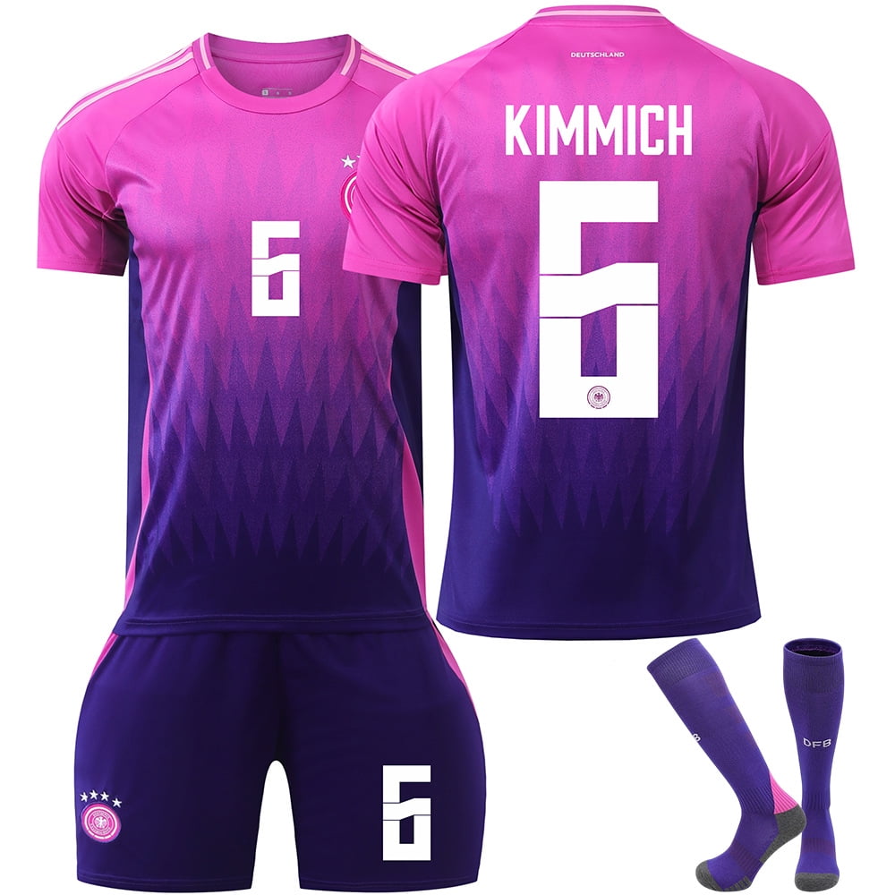 2425 Germany Away Europa League Jersey #13 Muller 7 Havertz 8 Kroos