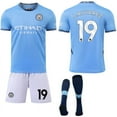 2425 Manchester City home jersey football uniform children's jersey set