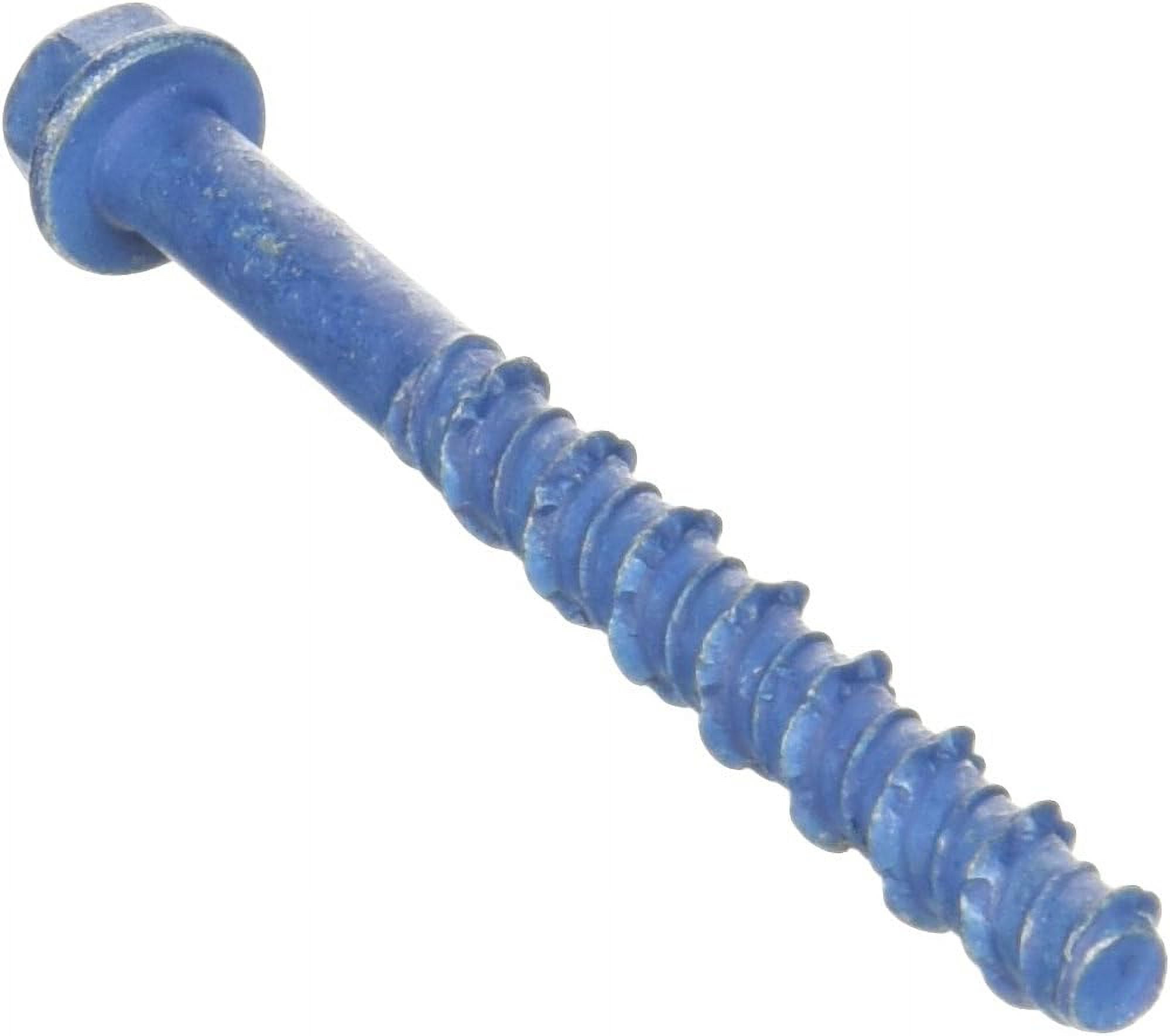 24293 15 pack, 5/16" x 3", steel, hex washer head, large diameter