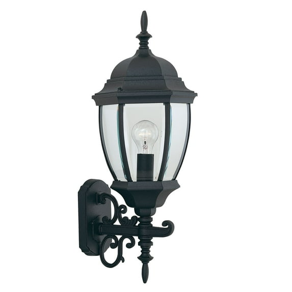 2432-BK Designers Fountain Triverton - One Light Outdoor Wall Lantern