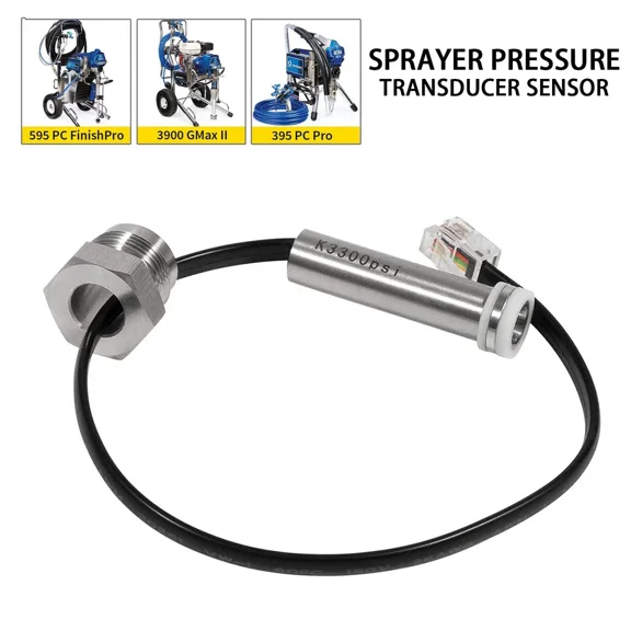 243222 Airless Sprayer Pressure Transducer,for Graco Airless Paint Sprayers 190ES 210 230 295 390 395 490 495 595 695 795 1095 1595 3400 3900 5900 7900