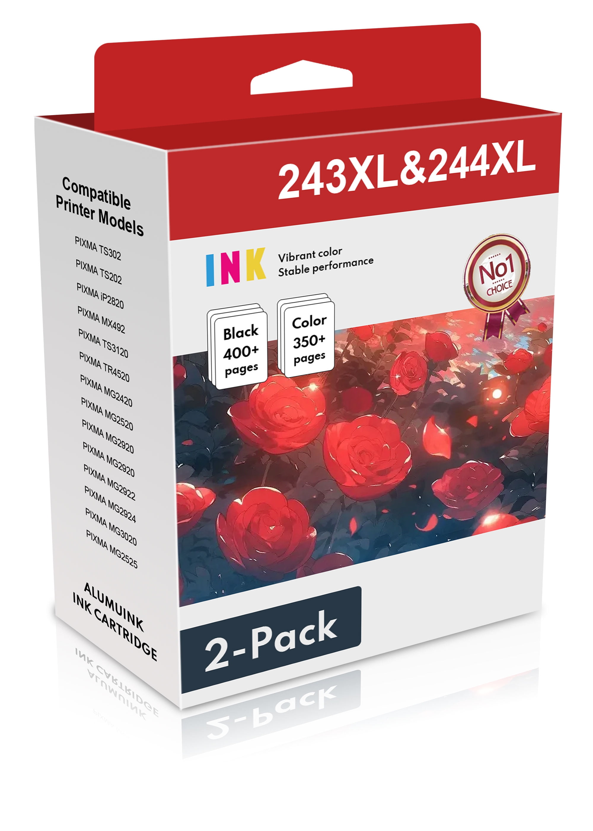 243XL 244XL Ink Cartridge High Yield Replacement for Canon 243 PIXMA