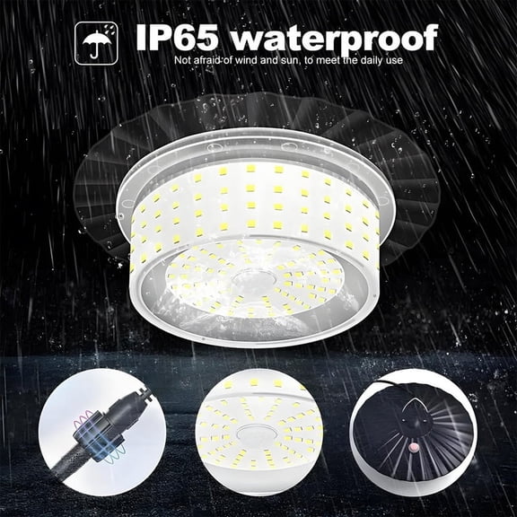244-LED Solar Pendant Light with Moving Sensor, Shed Light, Outdoor Powered Motion Sensor