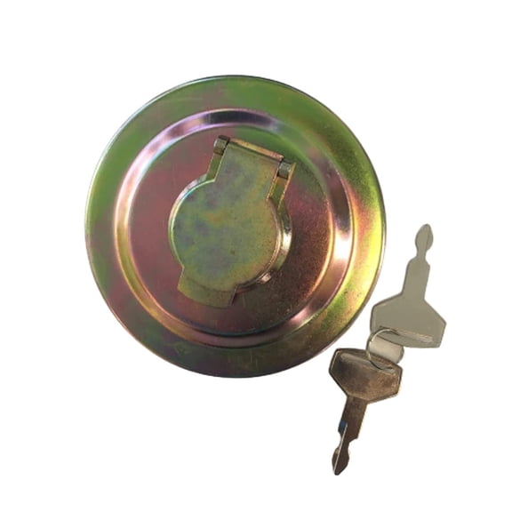 2444R1047 Fuel Cap w/2 keys fits Kobelco SK60/III/IV, SK100/III/IV, SK115DZ-IV