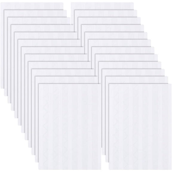 2448 Pcs 24 Sheets Photo Corners Stickers Clear Photo Mounting Corners Self Adhesive Triangle Picture Corner Plastic Stickers Picture Holder Protectors