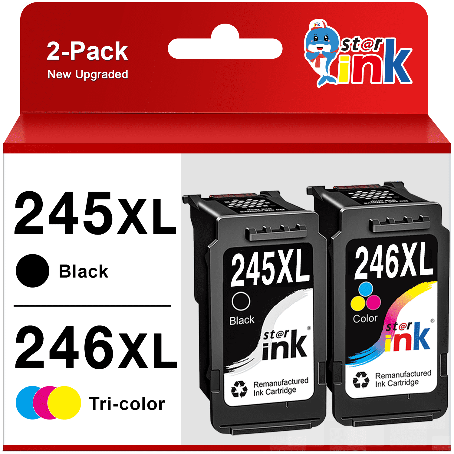245 246 XL Ink Cartridge for Canon Ink 245 and 246 245XL 246XL 243 244