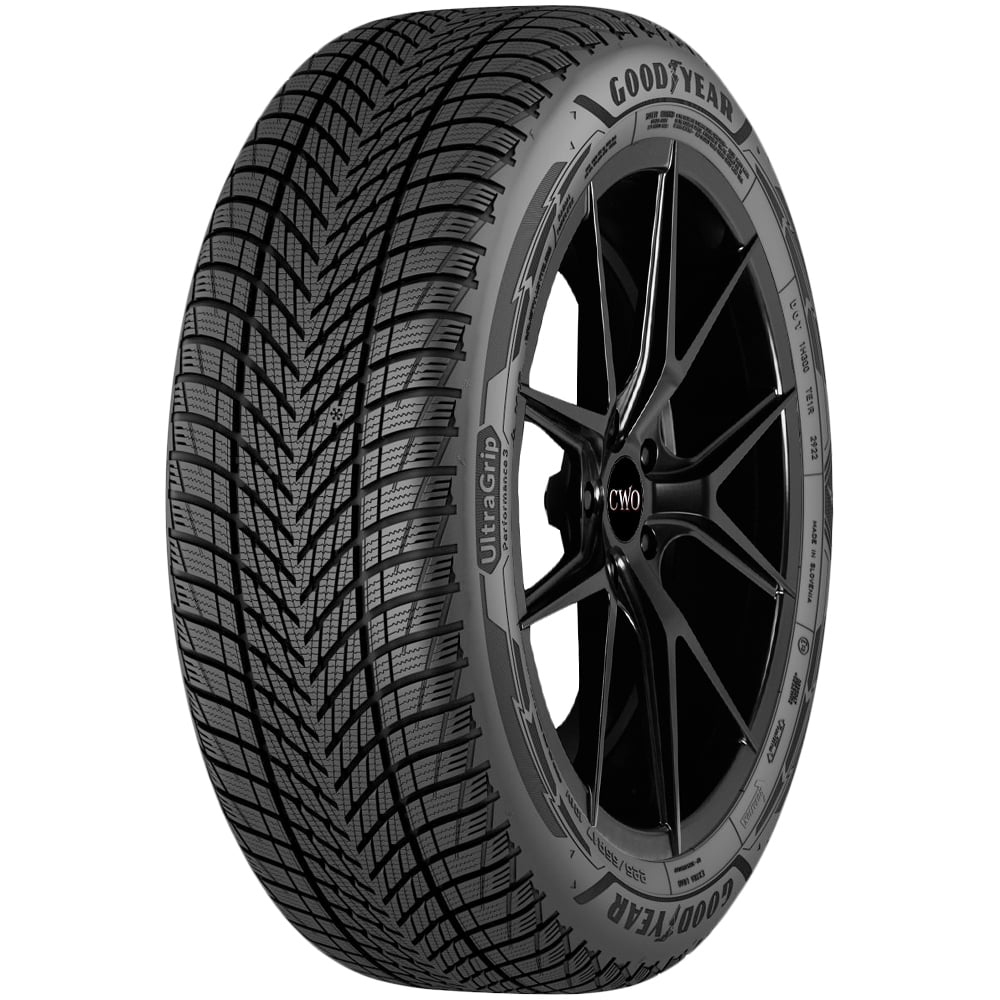 245/40R19 Goodyear Ultra Grip Performance 3 98H XL Black Wall Tire ...