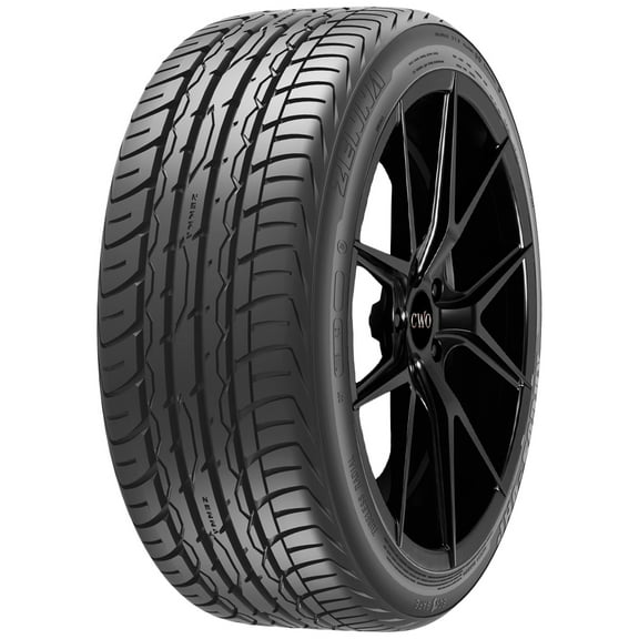 245/45R19 Zenna Argus UHP 102W XL Black Wall Tire