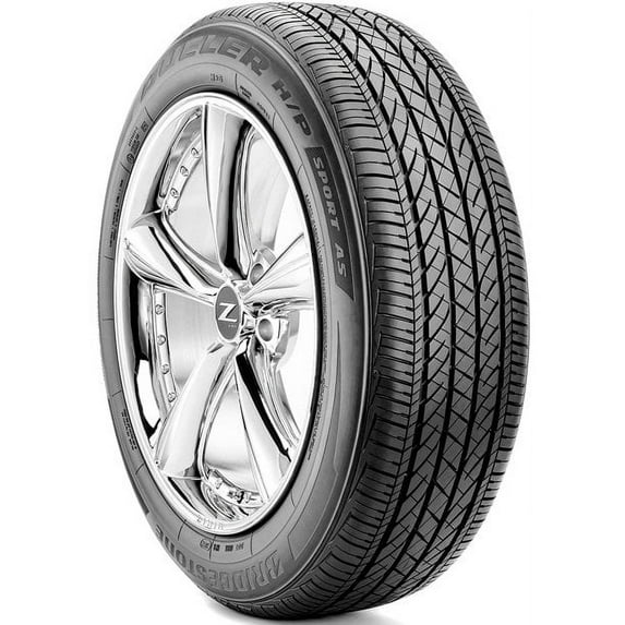 245/50R20 Bridgestone Dueler HP Sport A/S 102V SL Black Wall Tire