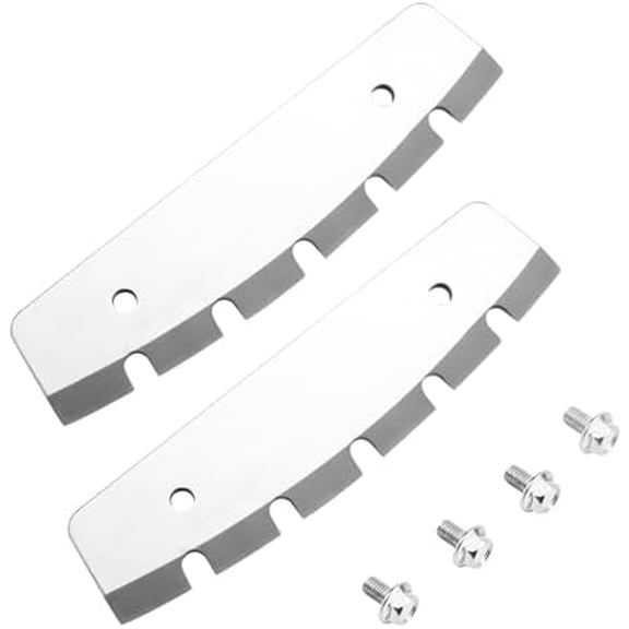 24508 10 Inch Stainless Steel Ice Fishing Auger Replacement Blades, Compatible with ION Ice Fishing Turbo Auger, Ice Fishing Accessories$$Tools & Hardware Other