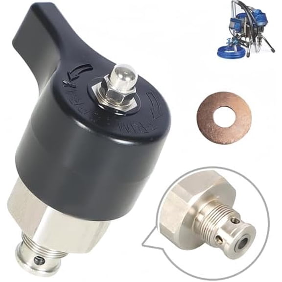 245103 Prime Spray Valve Kit,Drain Valve Compatible with Graco 5900 7900 833 Etc Aftermarketr Airless Paint Sprayer,Replace Airless Spray Painting Machine Accessories$$Tools & Hardware Other