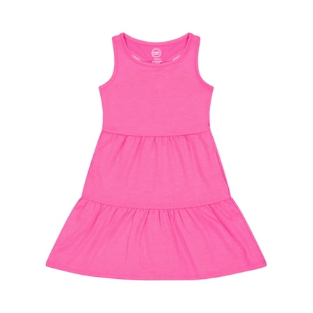 Wonder Nation Girls Keyhole Back Dress, Sizes 4-18 & Plus