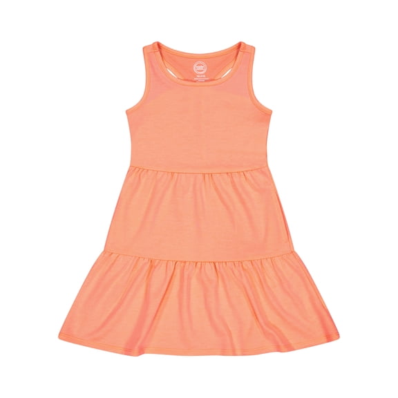 Wonder Nation Girls Keyhole Back Dress, Sizes 4-18 & Plus