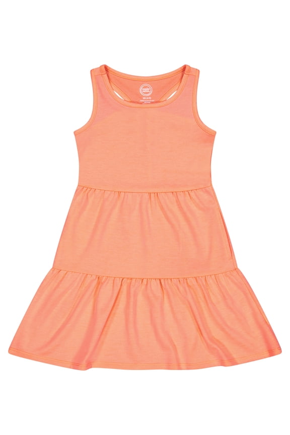 Girls Keyhole Back Dress, Sizes 4-18 & Plus