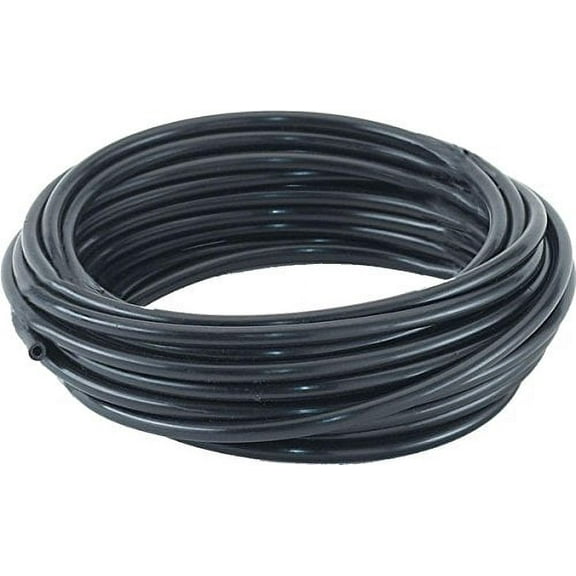 Dare Products 2453 Electric Fence Insulator Tubing, Accomodates Upto 12-1/2 Gauge Fence Wire, Withstands 20,000 Volts, 50-Feet Polyethylene, Black