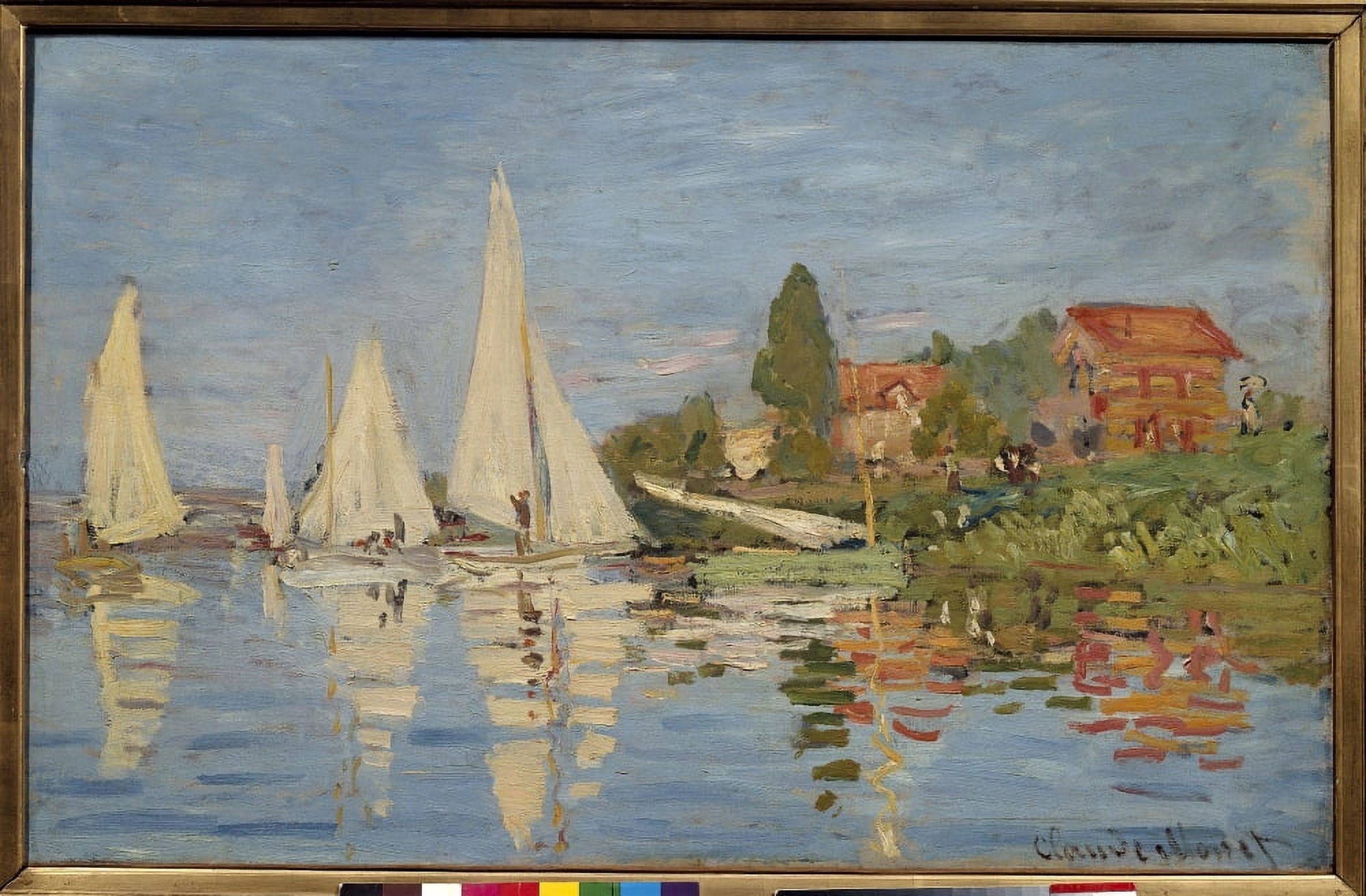 2453 Claude Monet (1840-1926) French School Canvas Art - (36 x 24)