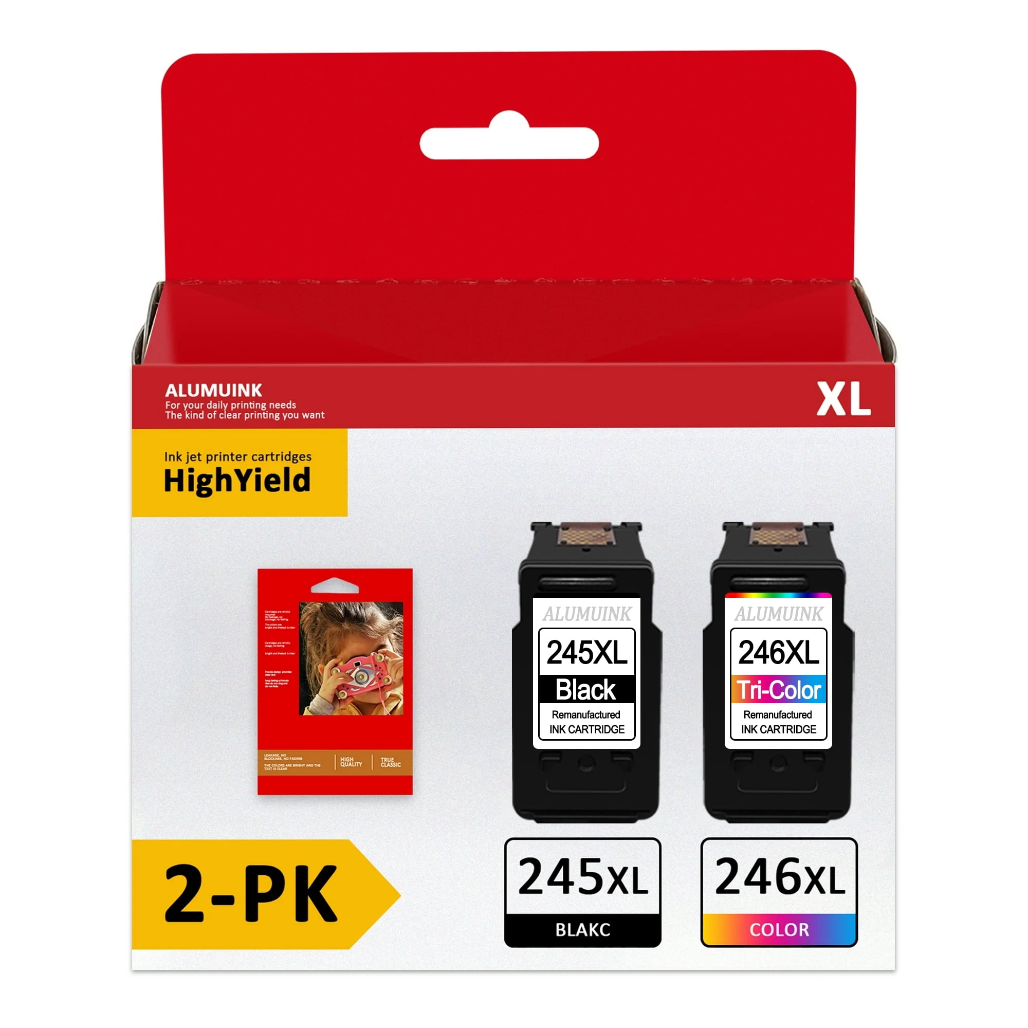 245XL 246XL Ink Cartridge 243 244 245 246 XL Replacement for Canon