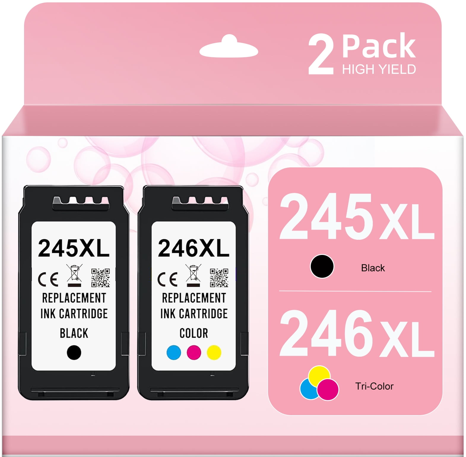245XL 246XL Ink Cartridge for Canon 245 246 Ink and Canon Ink PG245XL