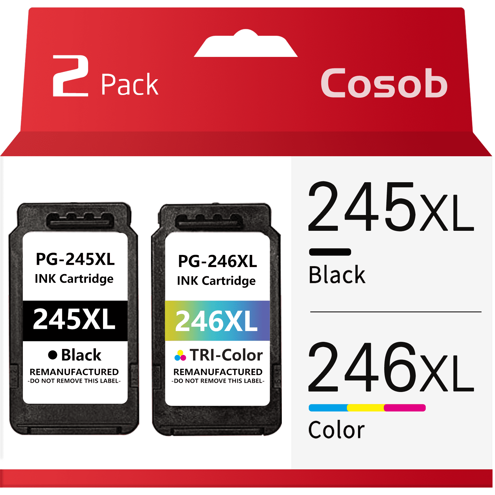 245XL 246XL Ink Cartridges For Canon Ink 243 244 245 And 246 XL PG   245XL 246XL Ink Cartridges Canon 243 244 245 246 XL PG 245XL CL 246XL Combo Pack Pixma MG2522 MX492 MX490 TS3122 MG2500 TR4520 Printer Black Tri Colo Bf318523 Fe11 43f5 B903 F826b83a6737.48574996e8226830c6d8b8b792f240a3 