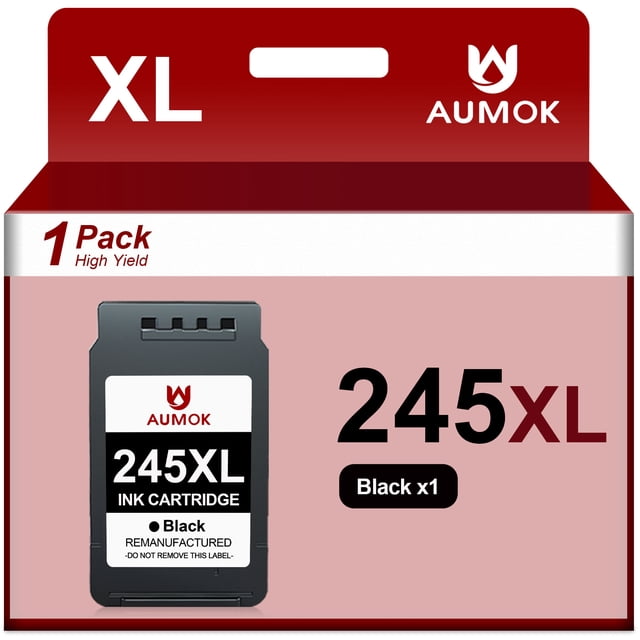 245XL Black Ink Cartridge Replacement for Canon Ink 245 PG 245 for ...