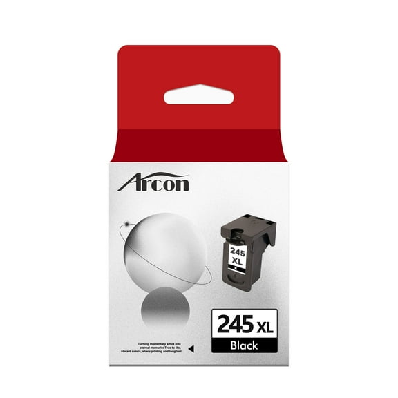 245XL Black Ink Cartridges PG-245XL 1 Black Compatible for Canon 245XL 245 PG-245 PG245 XL Black High Yield for PIXMA MG2522 TS3122 MX492 MX490 TR4500 TR4520 TS3322 Printer