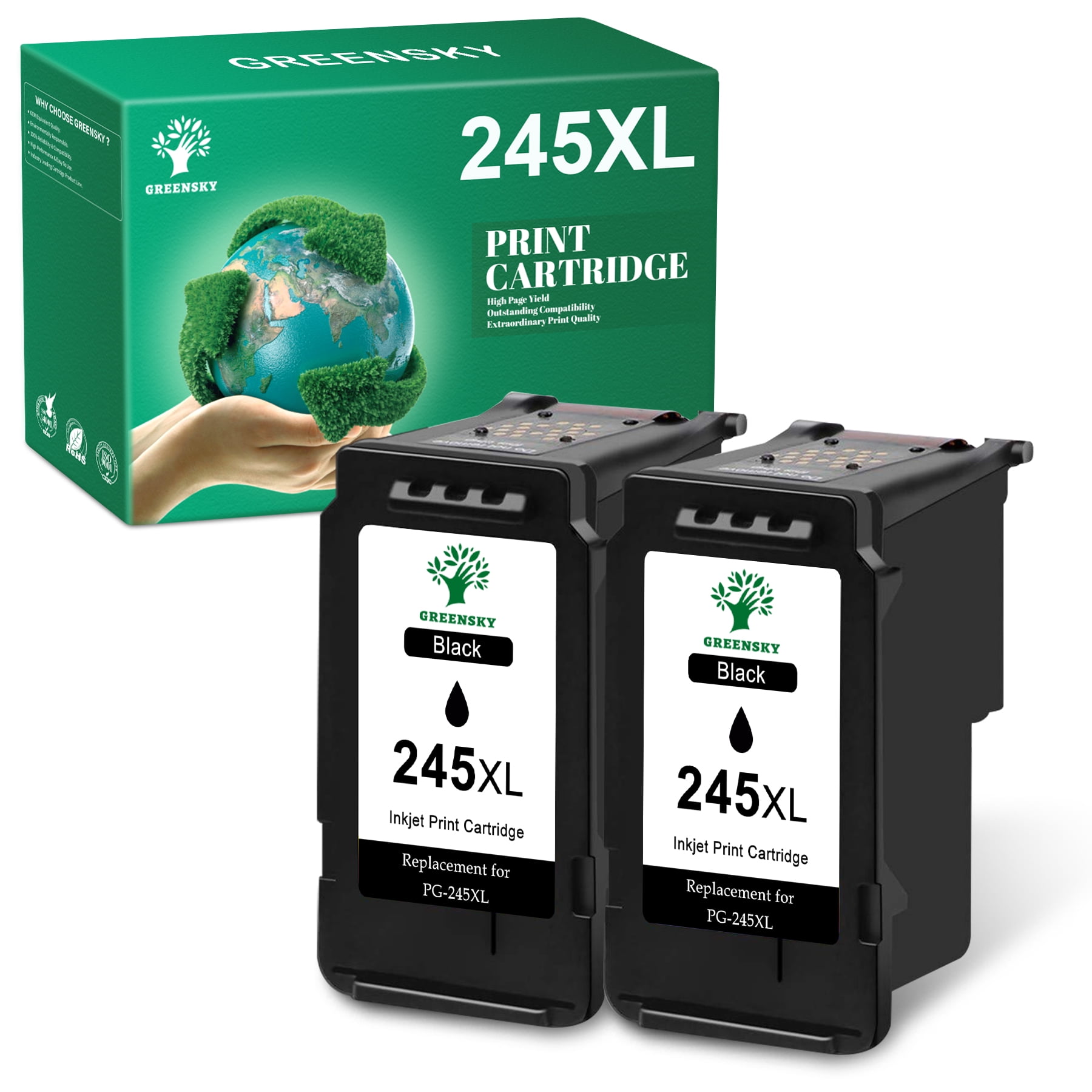 245XL Ink Cartridge for Canon 245 245XL PG245XL 243 Ink Cartridges
