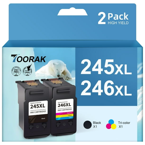 245XL Ink Cartridges for Canon Printer Ink 245 246 for Canon 245xl