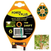 246 Foot Spool Coated Metal Wire - Built-In Wire Cutter Power Plus GT-WIRE75-YH