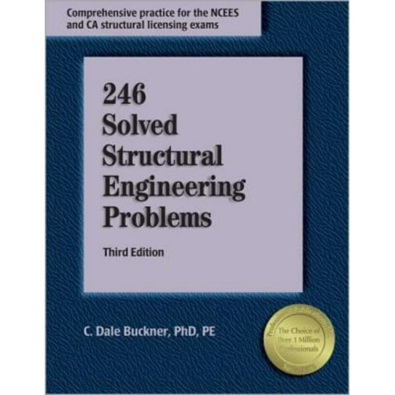 Pre-Owned 246 Solved Structural Engineering Problems (Paperback) 9781591260035