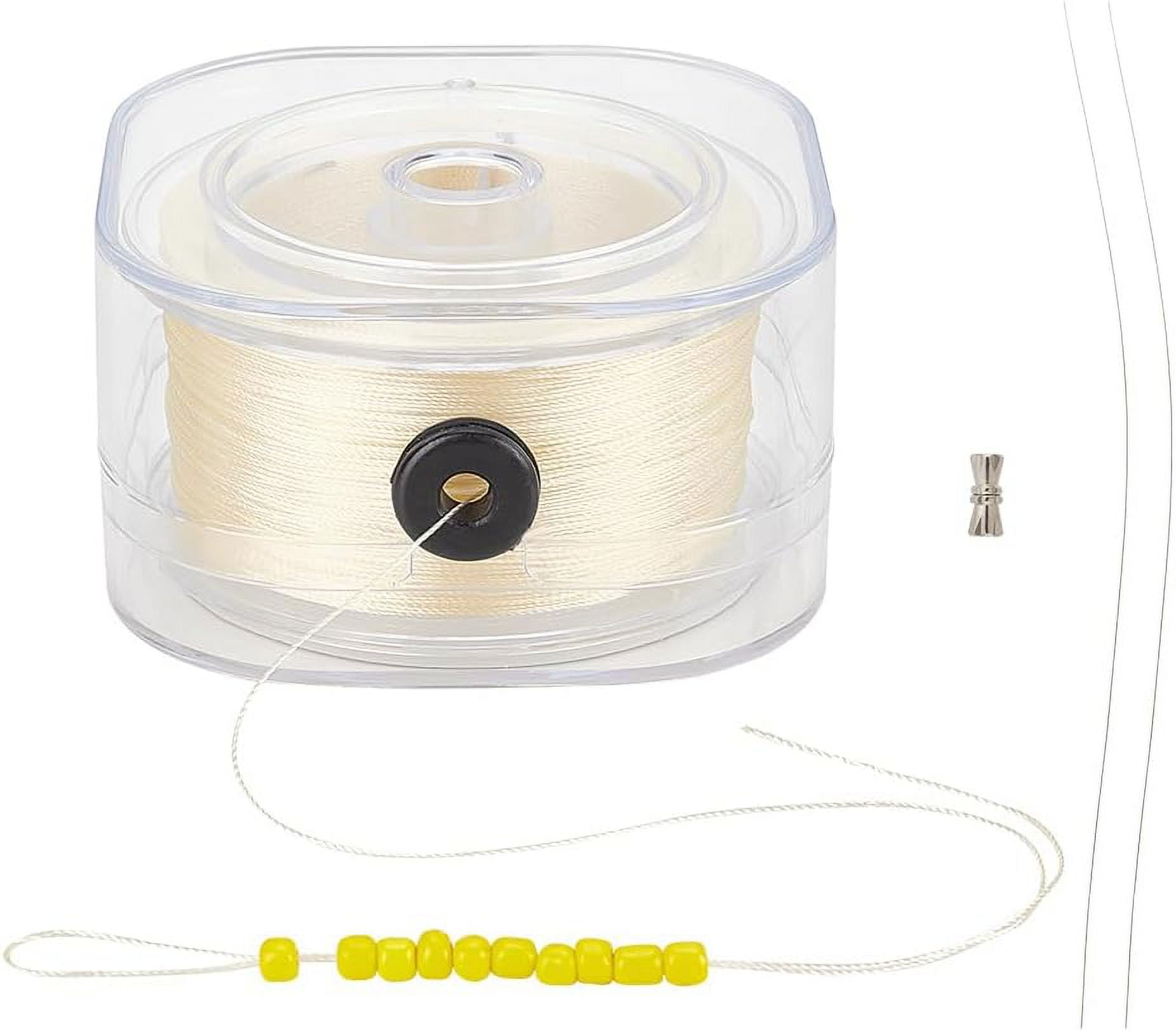 246 Yards 0.2mm String for Bracelet Beading Thread Seed Bead Thread ...
