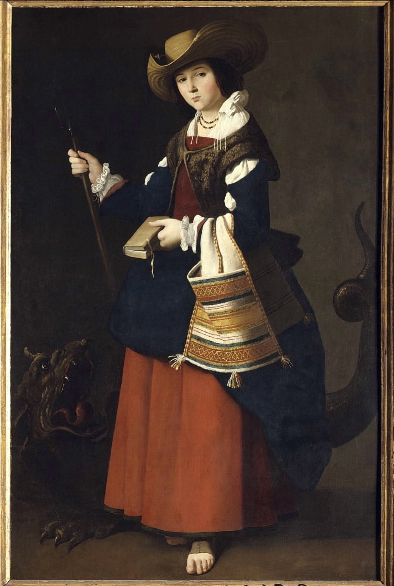 2462 Francisco De Zurbaran (1598-1664) Spanish School Canvas Art - (18 x 24)