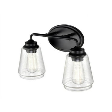 2462-MB-Millennium Lighting-2 Light Bath Vanity-9.75 Inches Tall and 15.25 Inches Wide-Matte Black Finish