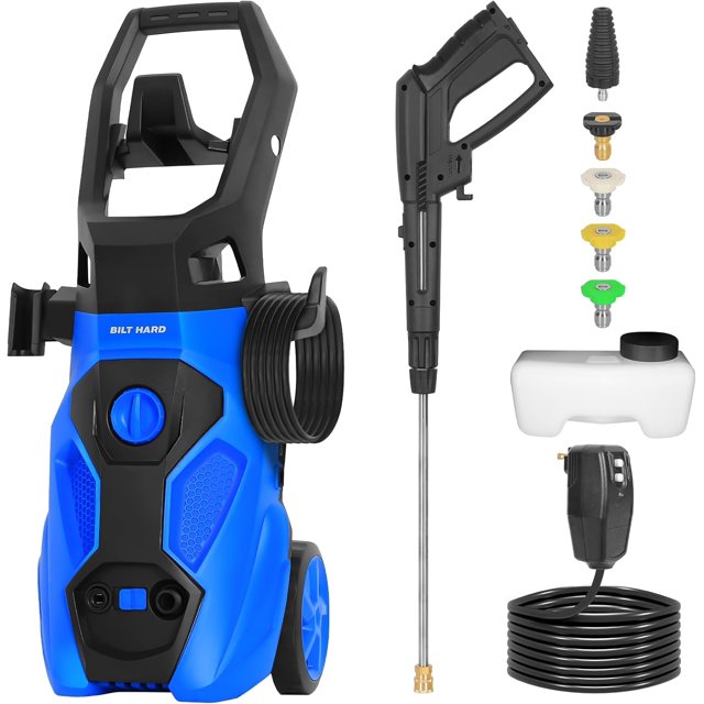 2465 PSI 1.76 GPM Electric Pressure Washer, 2000W Power Washer with