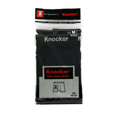 247 Frenzy Men's Essentials Knocker PACK OF 2 Logo Band Boxer Briefs