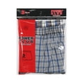 thumbnail image 1 of 247 Frenzy Men's Essentials Power Club PACK OF 6 Stretch Plaid Classic Fly Boxers , Size SM PCB3500_6PK (SM), 1 of 6