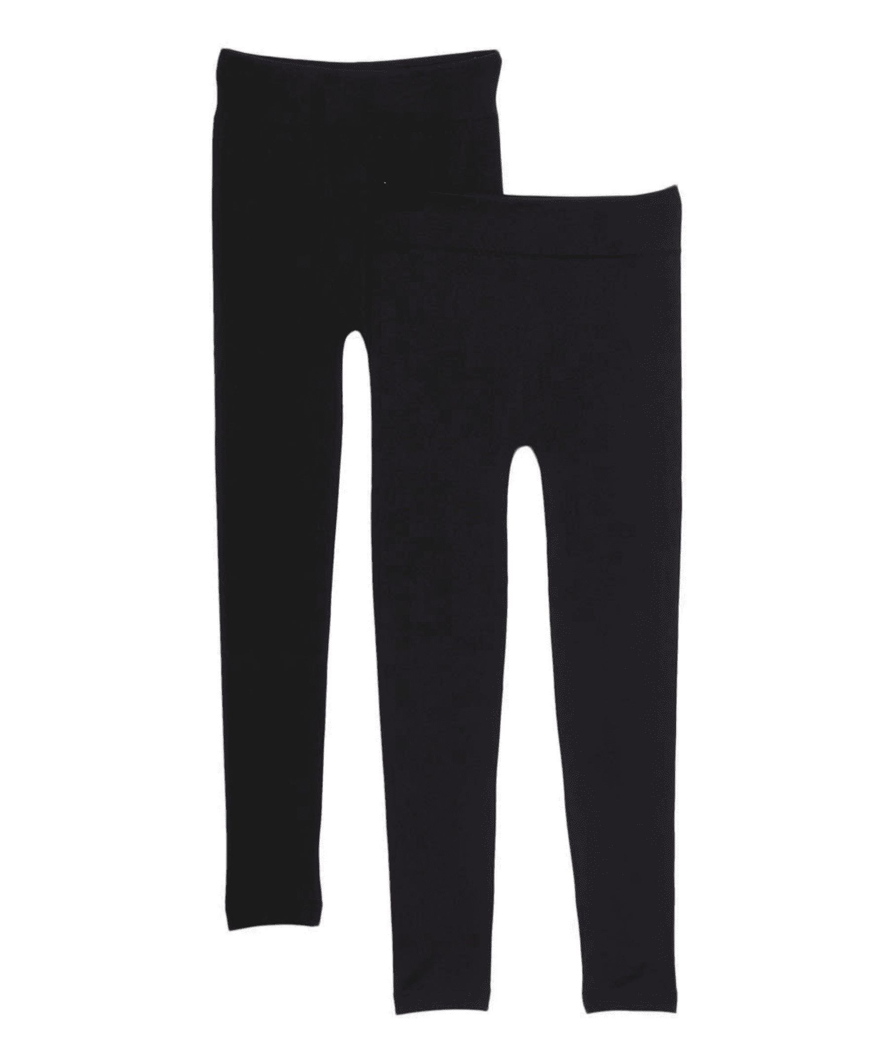 American Casual Women's Fleece Lined Leggings (Black) 