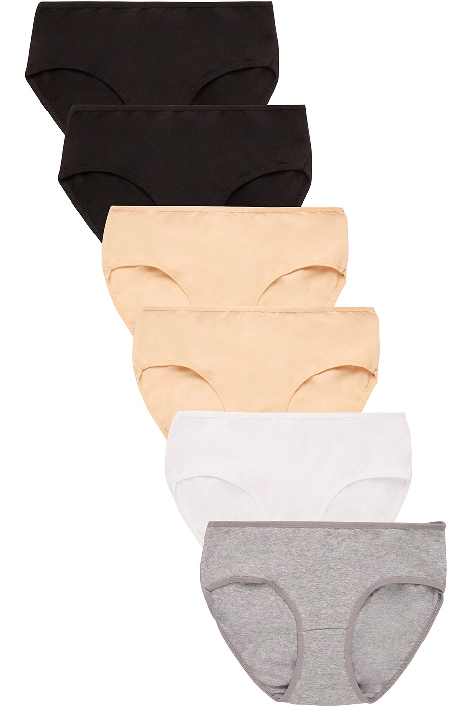 Hanes Women's Super Value Bonus Cool Comfort Cotton Bikini Underwear, 6