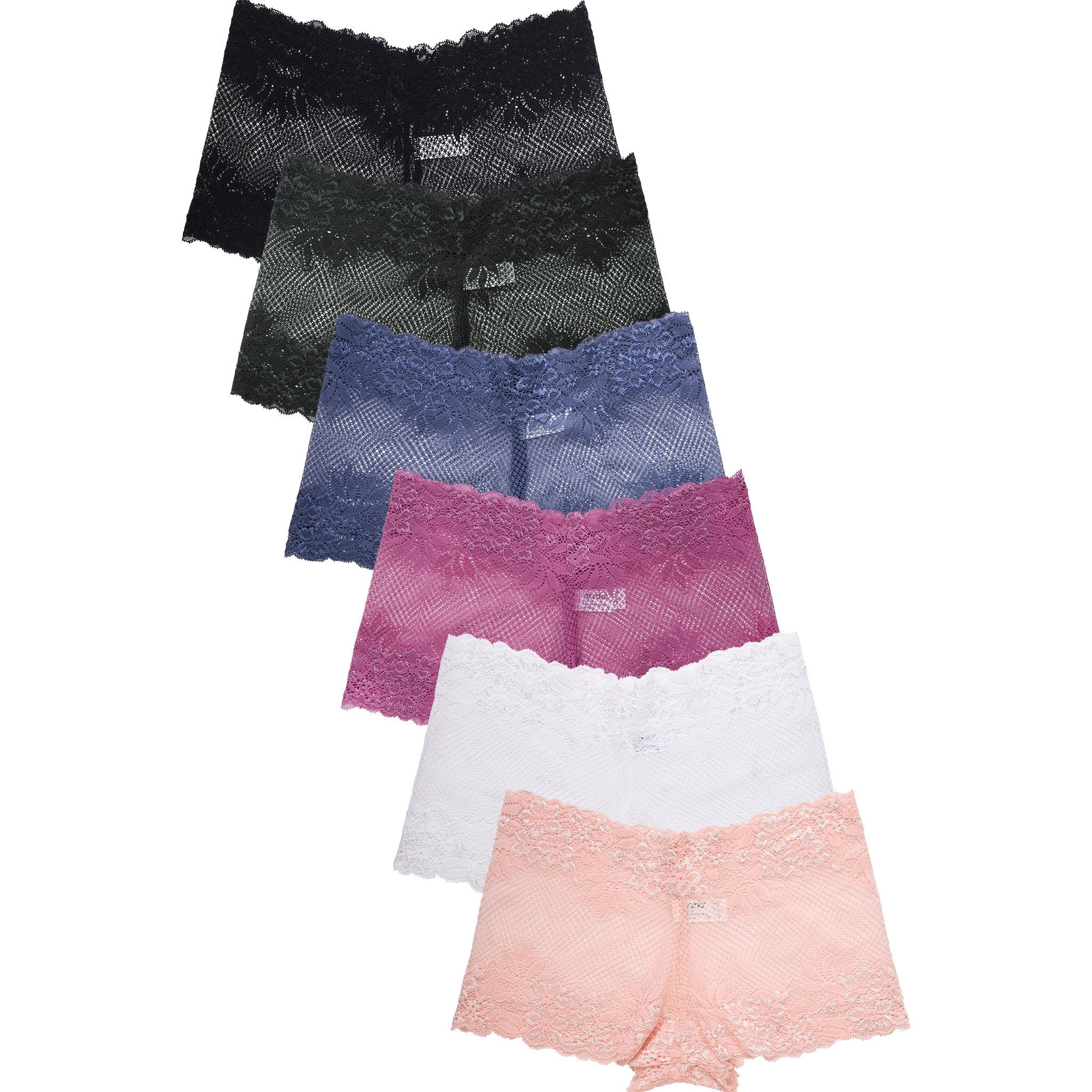 247 Frenzy Women's Essentials PACK OF 6 Cotton Stretch Boyshort Panty  Underwear, L16121, Small : : Clothing, Shoes & Accessories