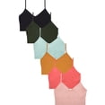 thumbnail image 1 of 247 Frenzy Women's Essentials Sofra PACK OF 6 Seamless Sports Bras, 1 of 6