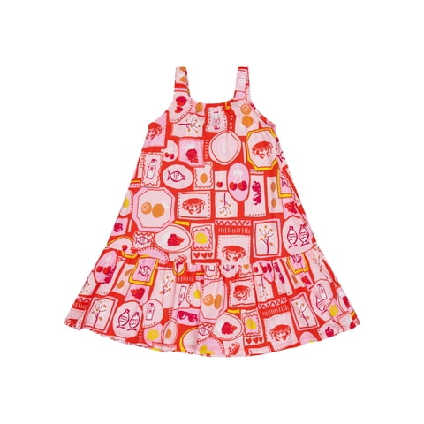 Girls Swing Dress, Sizes 4-18 & Plus