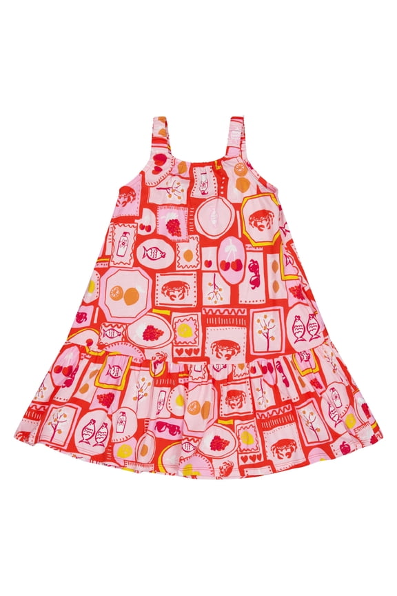 Girls Swing Dress, Sizes 4-18 & Plus