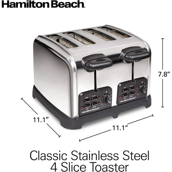 Classic 4 Slice Toaster with Sure-Toast Technology