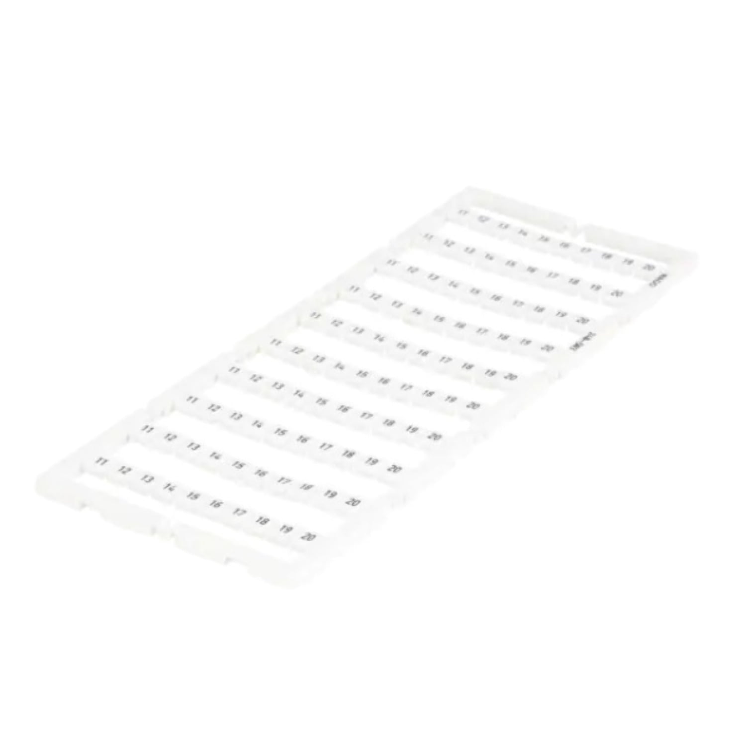 248-503 Connector Label, Snap In For 5mm Wide Terminal Blocks - Walmart.com