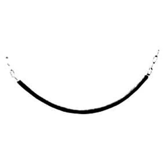 248010 Stall Guard Chain - Black - 42 Inch - Rubber Covered - Durable Design