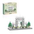 thumbnail image 1 of 2480PCS Tsinghua University Gate Model World Famous School Building DIY Set with Original Box Available for Gift, 1 of 8