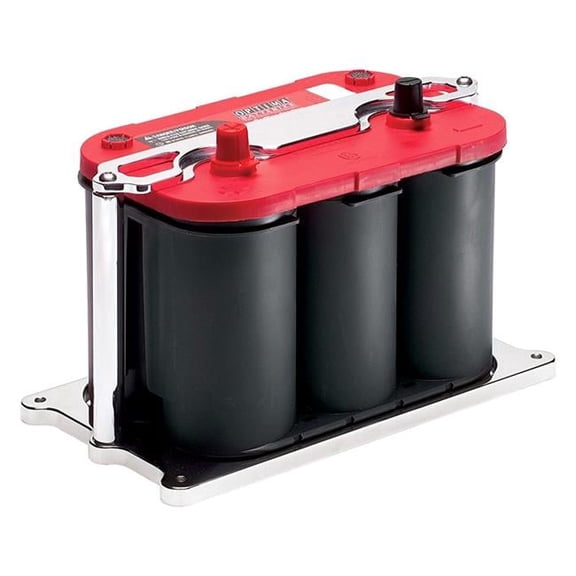 248915 Polished Optima Battery Mount