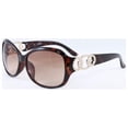 thumbnail image 1 of 249 34A Tortoise Brown Womens Sunglasses Rhinestones, 1 of 3