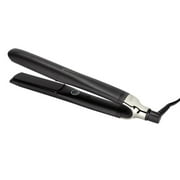 ($249 Value) GHD Platinum Black Professional Performance Styler Hair Straightening Flat Iron, 1"