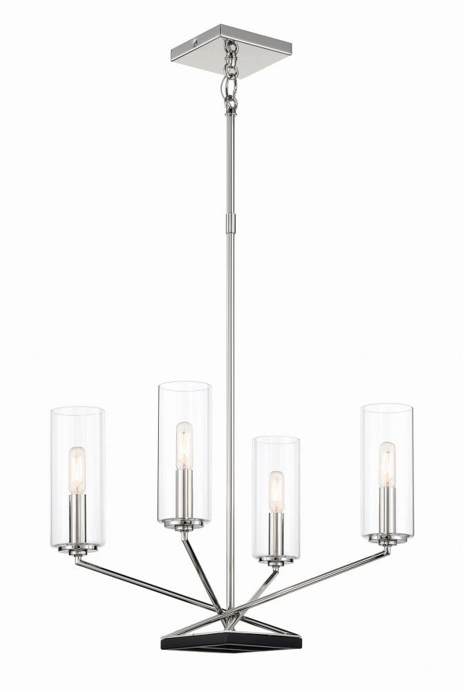 2494-572-Minka Lavery-Highland Crossing - 4 Light Chandelier In 26