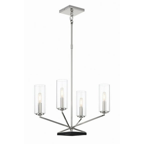 2494-572-Minka Lavery-Highland Crossing - 4 Light Chandelier In 26     -Traditional Installation